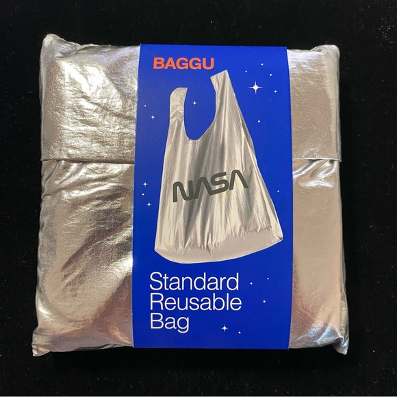 BAGGU | Bags | Nwt Baggu Nasa Standard Size Reusable Bag
